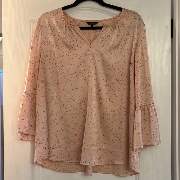 Satiny Reitman’s blouse with dollman sleeves - Picture 1 of 6